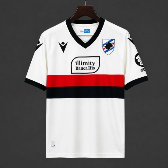 26/27 Sampdoria Away White Jersey