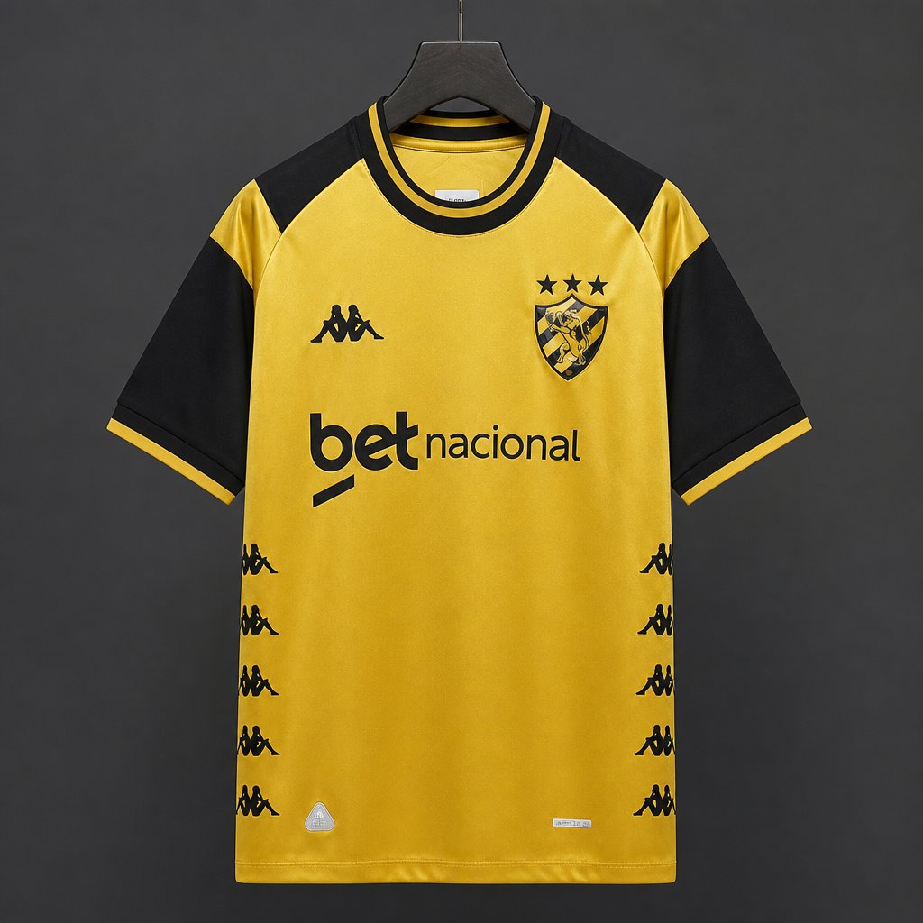 26/27 Botafogo  Away Yellow with Black Jersey