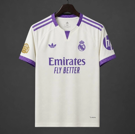 26/27 Real Madrid 125th Anniversay White Jersey