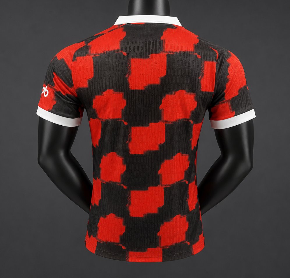 Player Version 26/27 Fulham Away Red/Black Jersey