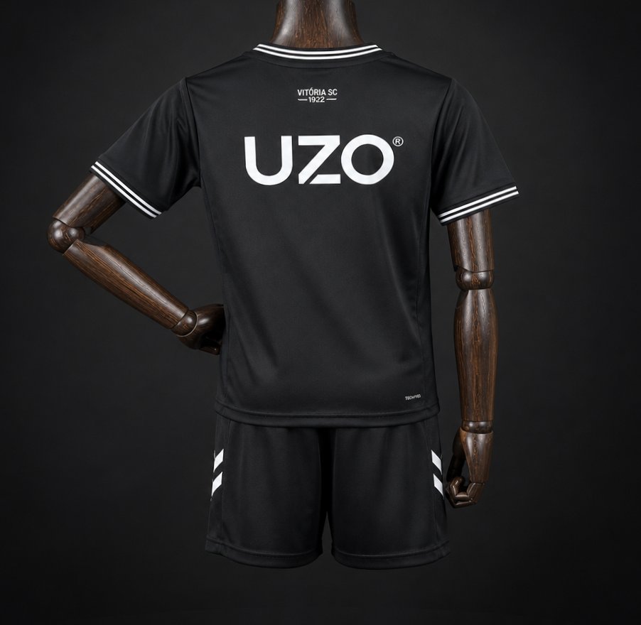 26/27 Kids Vitoria SC Away Black Jersey