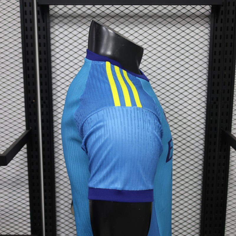 Player Version 26/27 Arsenal  Away Goalkeeper Blue Jersey