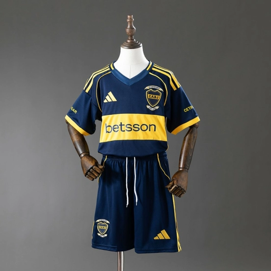 25/26 Boca Juniors Home Kids Kit