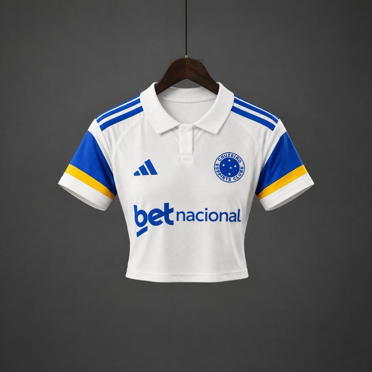 26/27 Cruzeiro Third Women Crop Jersey