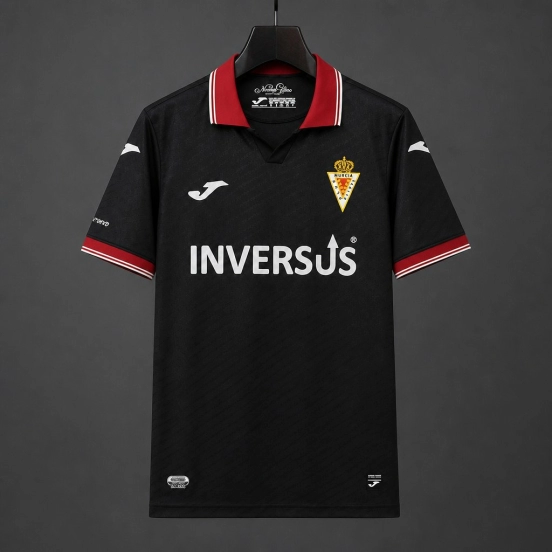 26/27 Real Murcia Third Black Jersey