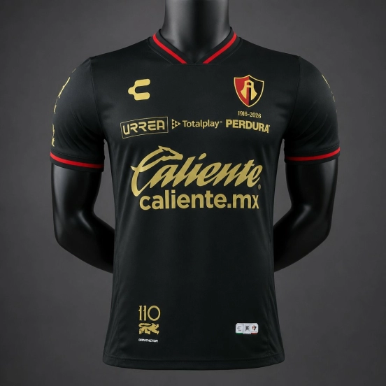 Player Version 26/27 Atlas FC Away Black Jersey