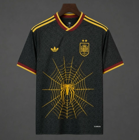 2026 Spiderman x Spain Black Edition Jersey