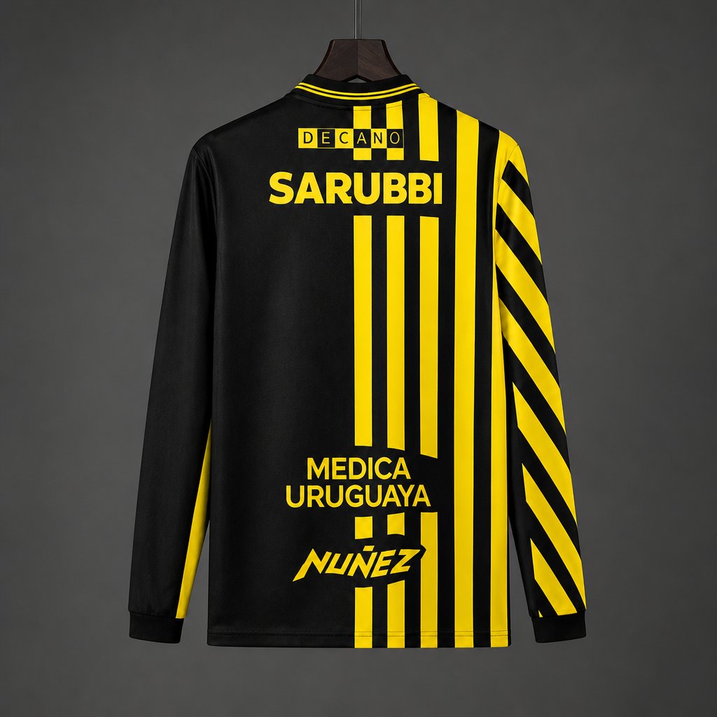 2026 Penarol 135 Years Anniversary Long Sleeve Yellow Jersey
